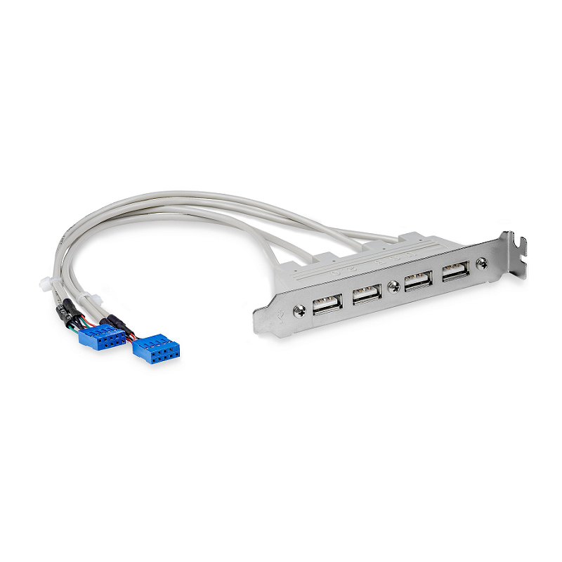 You Recently Viewed StarTech USBPLATE4 4 Port USB A Female Slot Plate Adapter Image